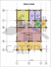 Проект Невада - План 1 этажа